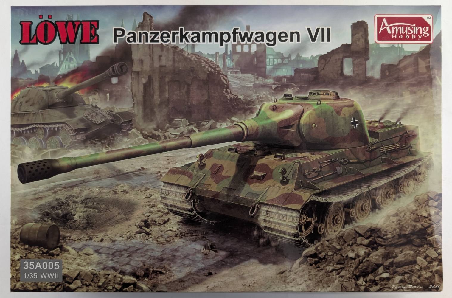 AMUSING HOBBY 35A005 PANZERKAMPFWAGEN VII Military Model Kits