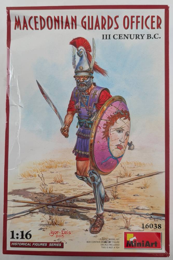 MINIART 16038 MACEDONIAN GUARDS OFFICER Model Figures