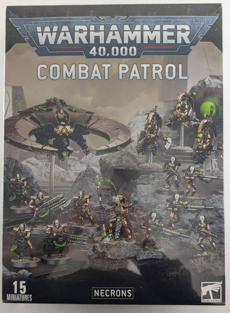 GAMES WORKSHOP WARHAMMER 40000 COMBAT PATROL NECRONS Wargames Model Kits