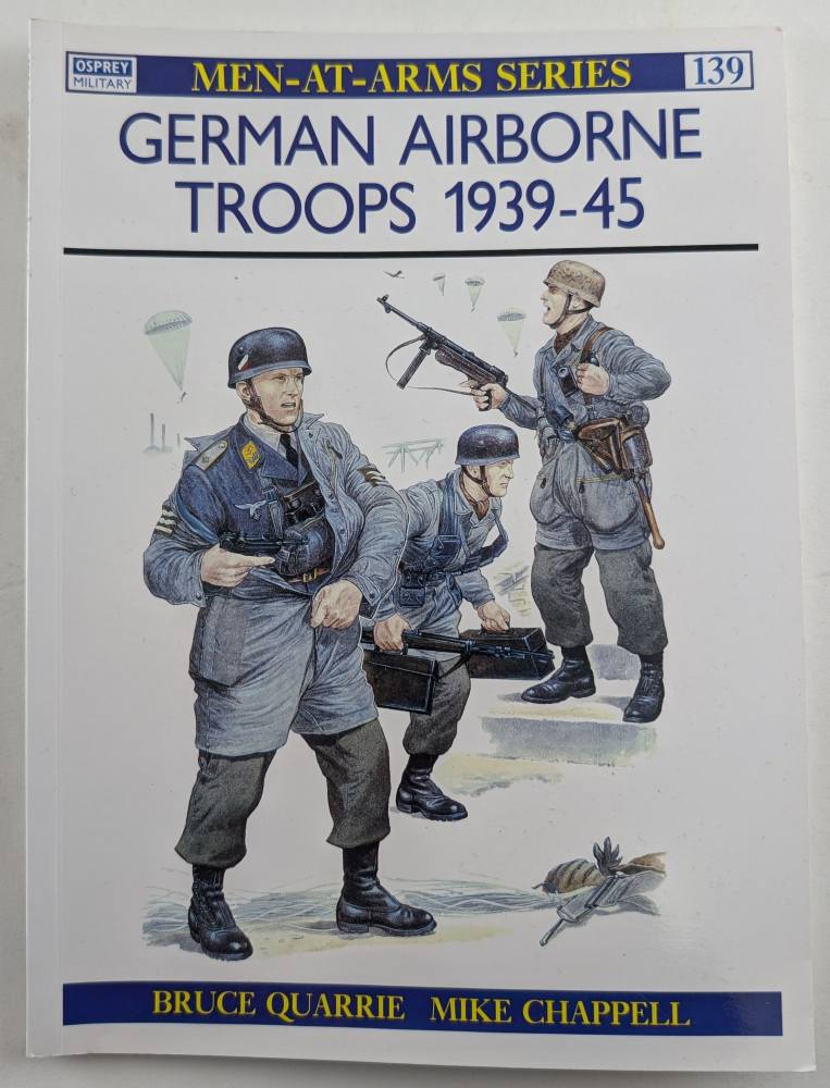 OSPREY MEN AT ARMS 139. GERMAN AIRBORNE TROOPS 1939-45 Books