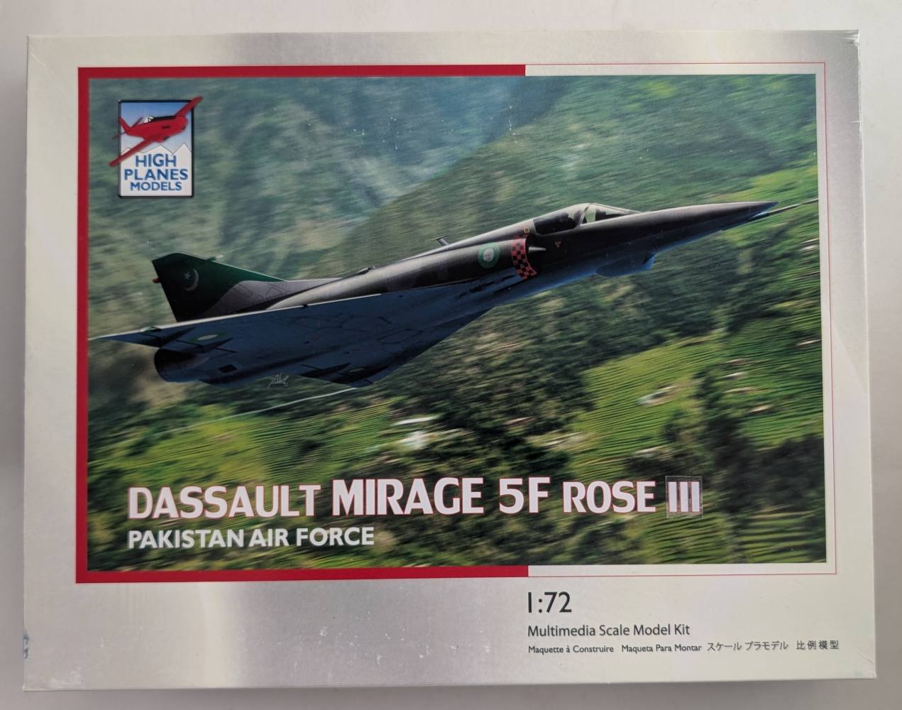 HIGHPLANES 072114 DASSAULT MIRAGE 5F ROSE III Aircraft Model Kits