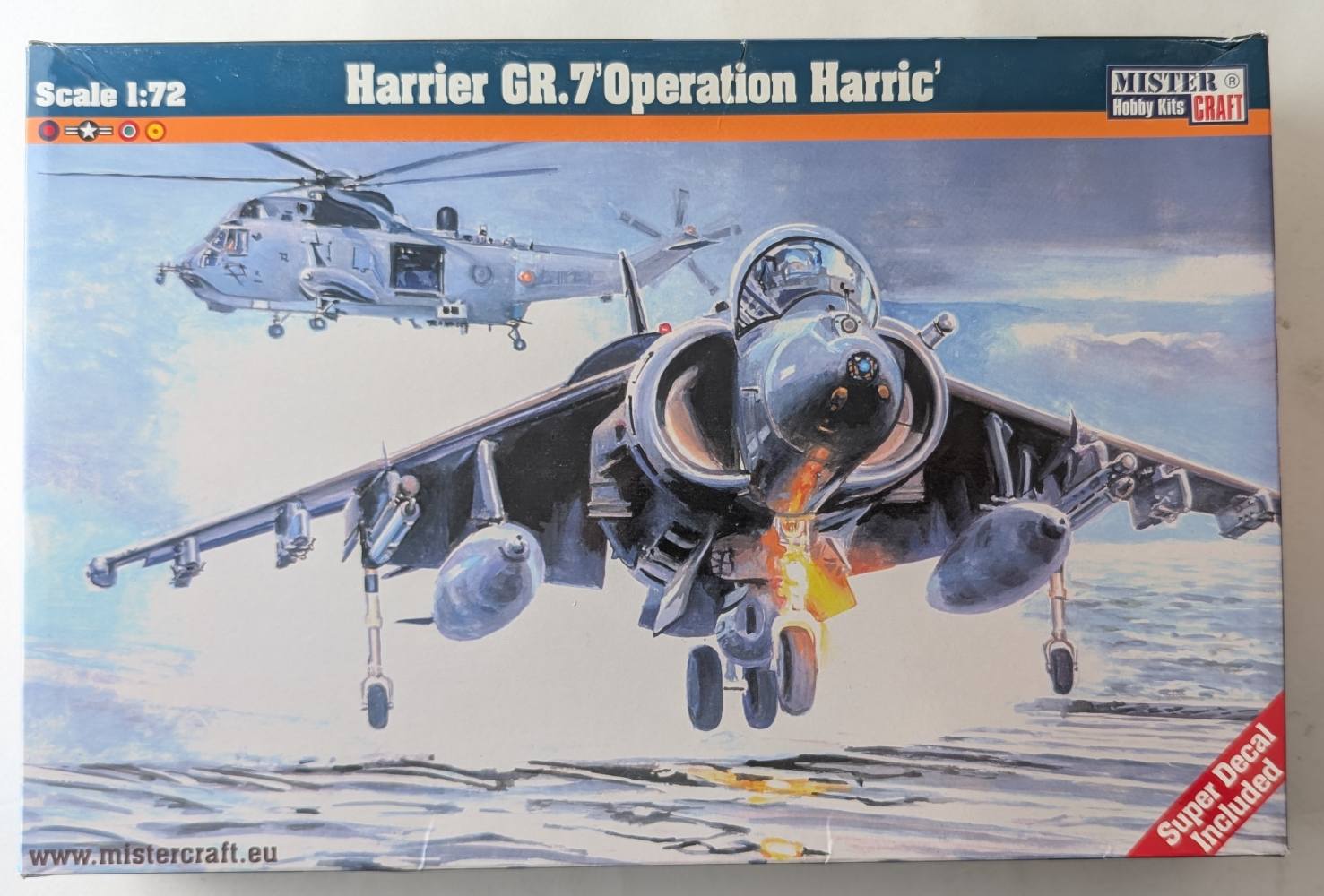 MISTERCRAFT 040949 HARRIER GR.7 OPERATION HARRIC Aircraft Model Kits