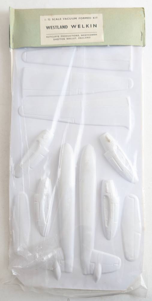 SUTCLIFFE PRODUCTIONS WESTLAND WELKIN Vacforms