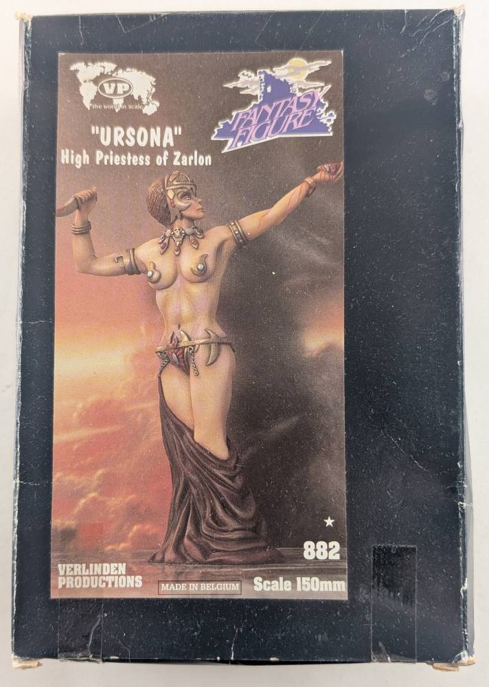 VERLINDEN PRODUCTIONS 882 URSONA HIGH PRIESTESS OF ZARLON Model Figures
