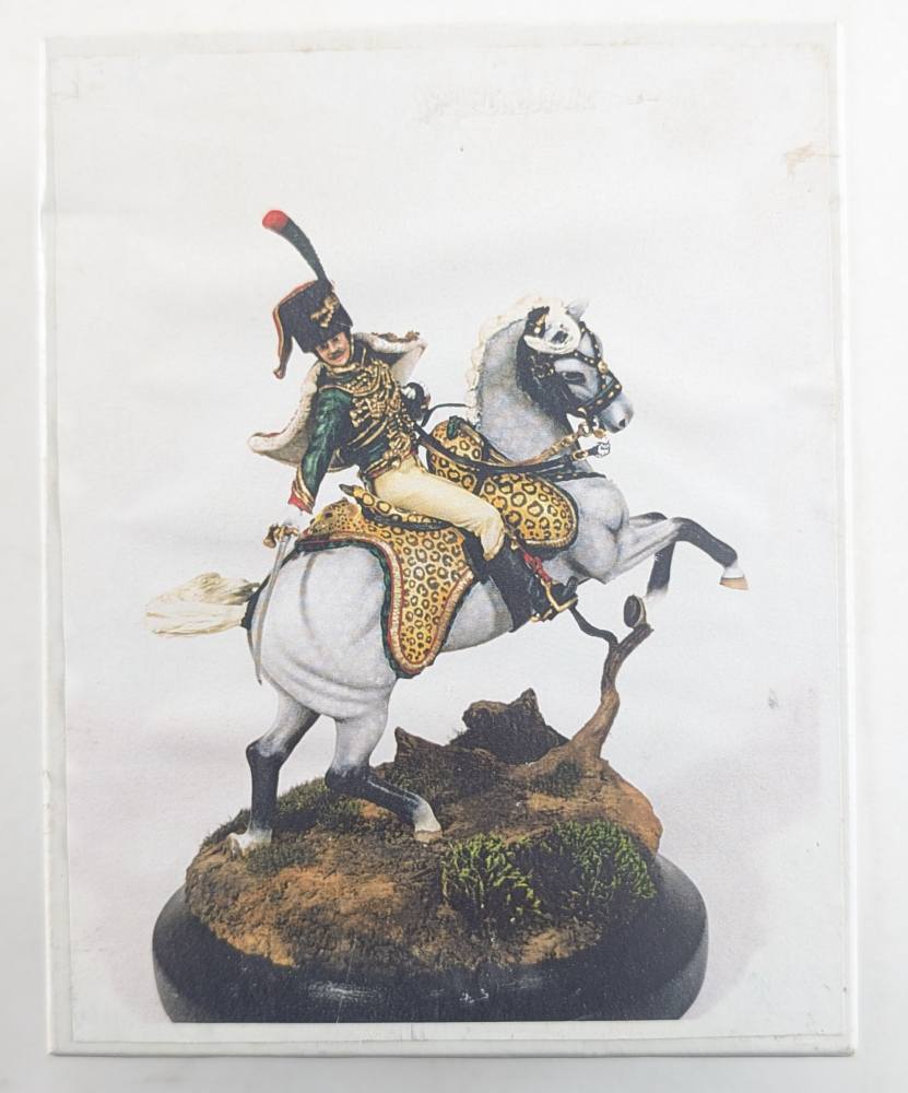 CEREMONIAL STUDIOS CSM3 LIEUTENANT DIEUDONNE CHASSEUR A CHEVAL Model Figures