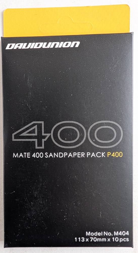DAVID UNION M404 SANDPAPER PACK P400 Paint & Accessories