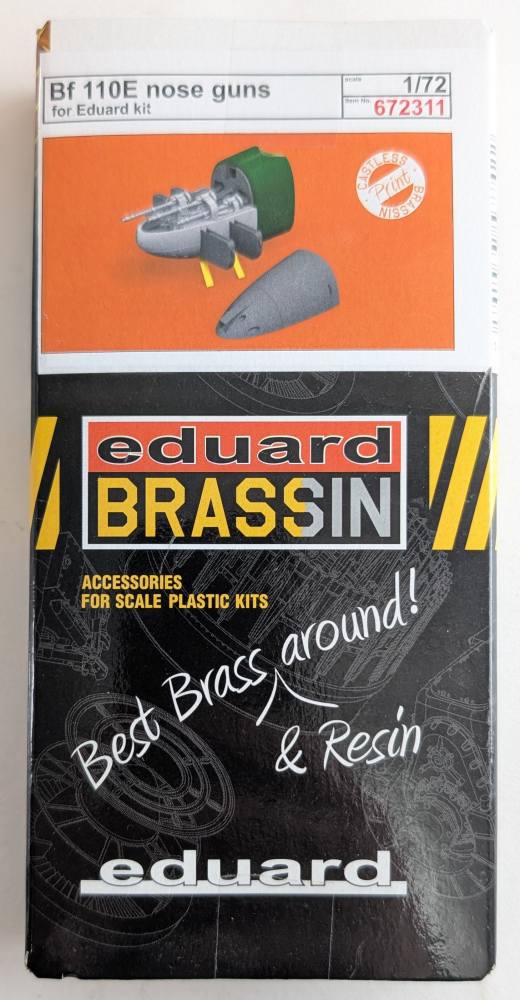 EDUARD 672311 BF 110E NOSE GUNS Conversion Sets