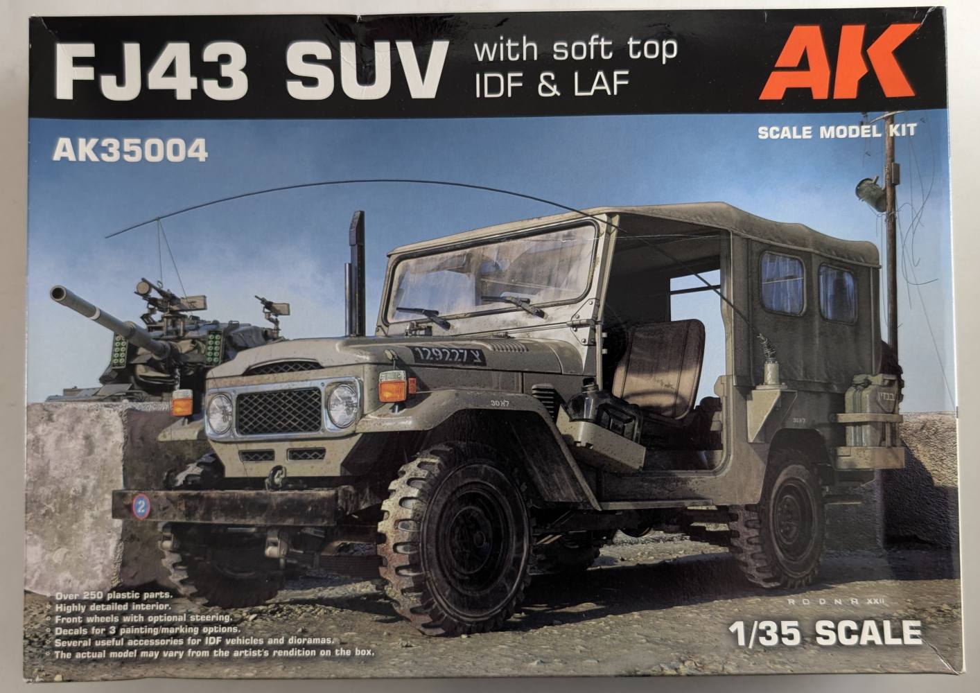 AK INTERACTIVE 35004 FJ43 SUV Military Model Kits