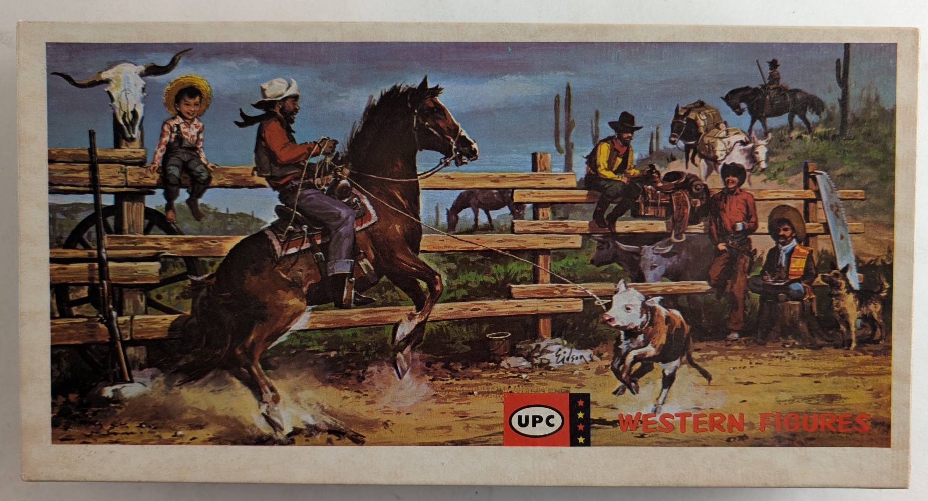 UPC 4014 WESTERN FIGURES Model Figures