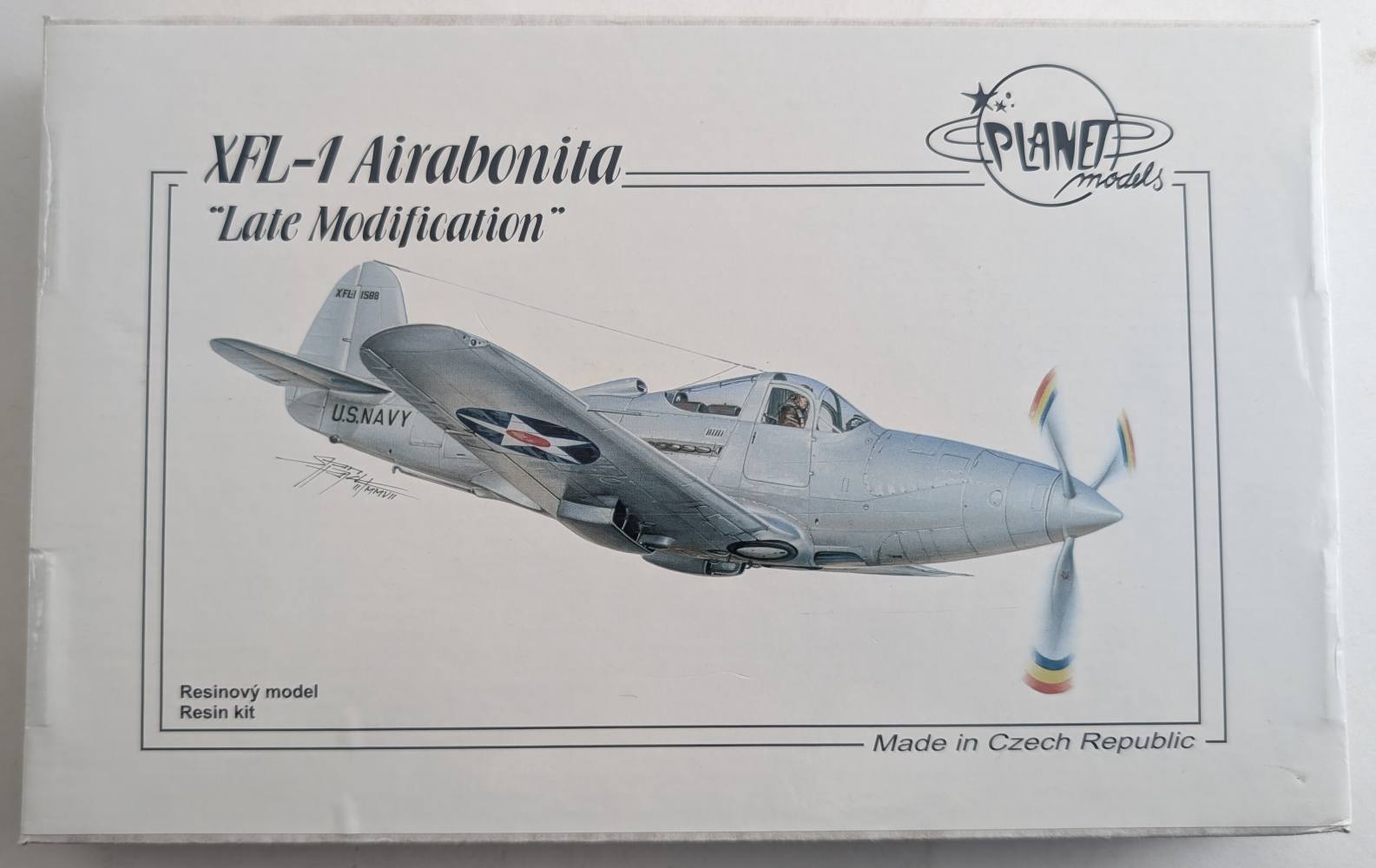 PLANET MODELS 140 XFL-1 AIRABONITA LATE MODIFICATION Aircraft Model Kits