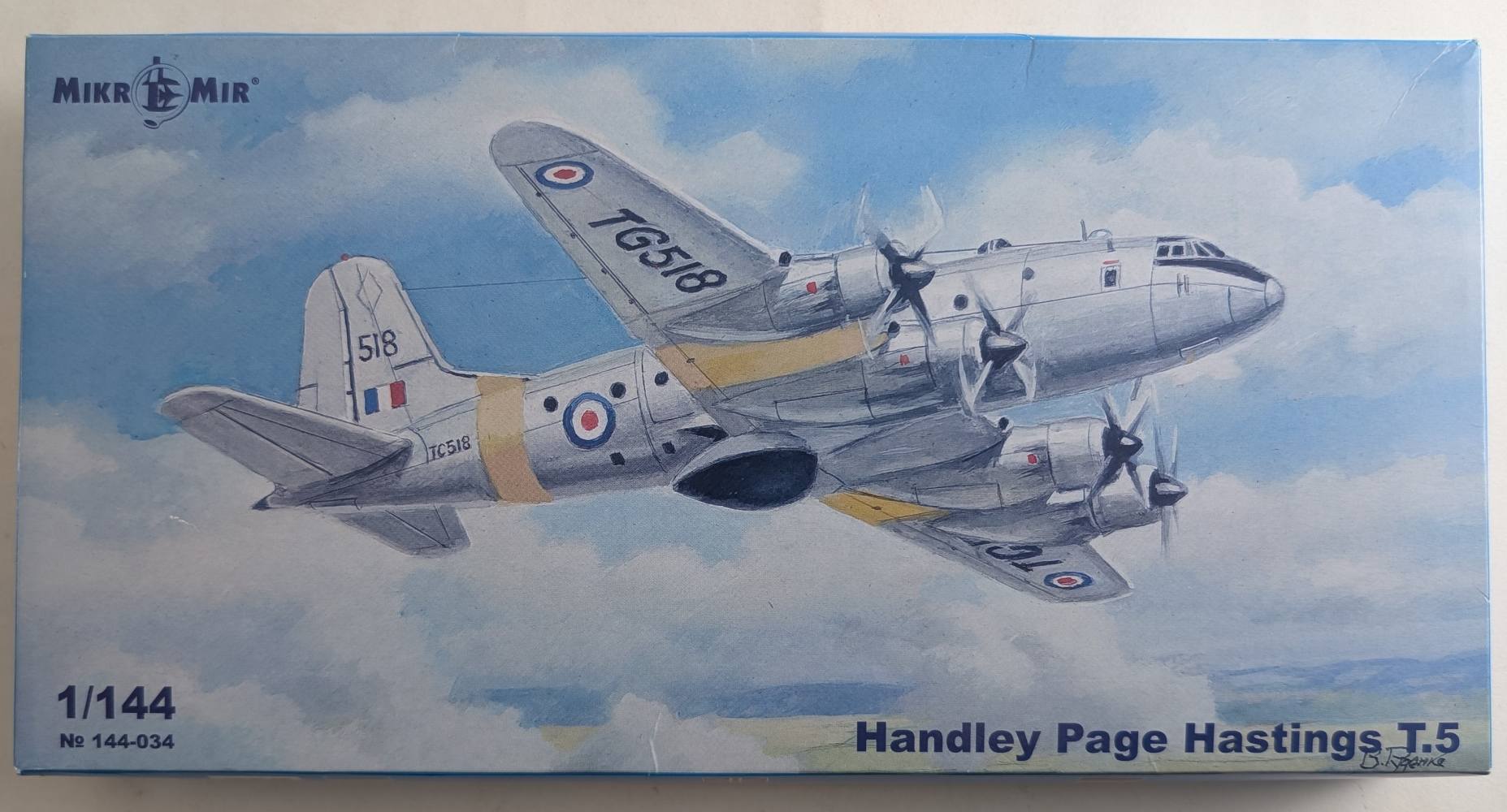 MICRO-MIR 144034 HANDLEY PAGE HASTINGS T.5 Aircraft Model Kits