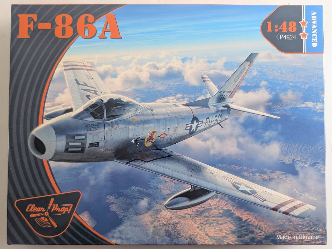 CLEAR PROP 4824 F-86A Aircraft Model Kits