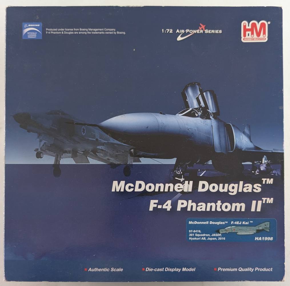 HOBBYMASTER HA1998 MCDONNELL DOUGLAS F-4 PHANTOM II Aircraft Model Kits