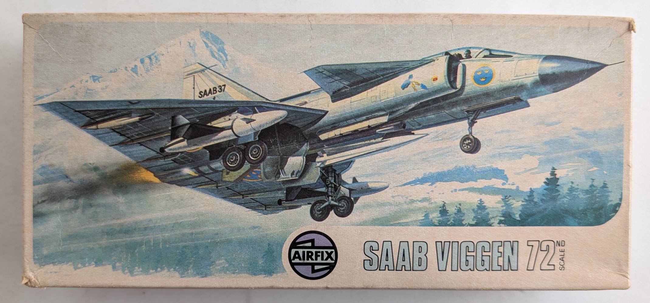 AIRFIX 03015-1 1973 SAAB VIGGEN Aircraft Model Kits