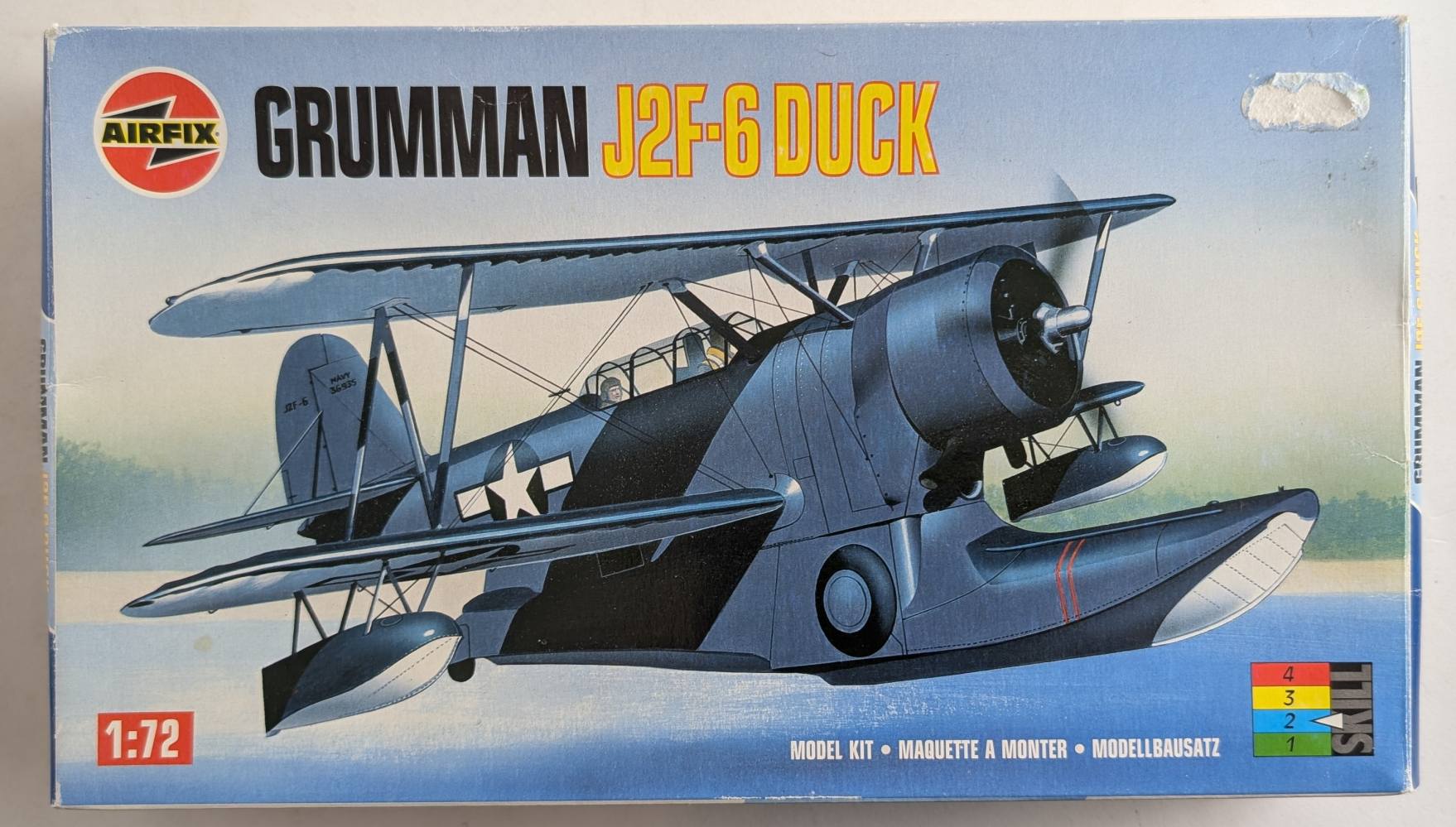 AIRFIX 03031 1995 GRUMMAN J2F-6 DUCK Aircraft Model Kits
