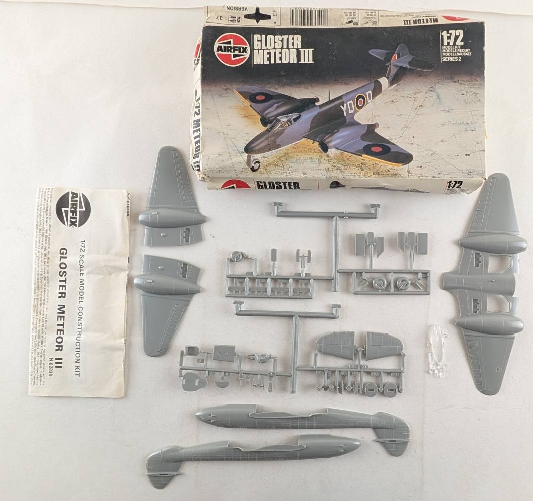 KINGKIT MODEL SCRAPYARD AIRFIX 02038 METEOR III NO DECALS Salvage Yard