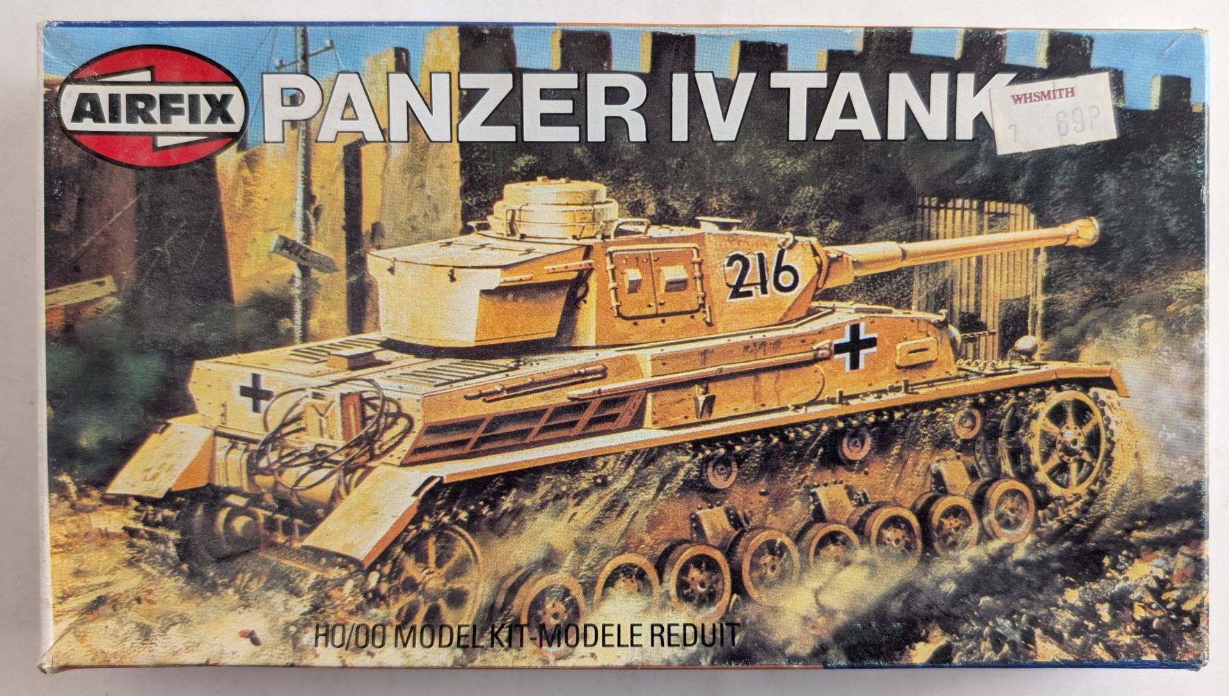 AIRFIX 02308-7 1978/1983 PANZER IV TANK Military Model Kits