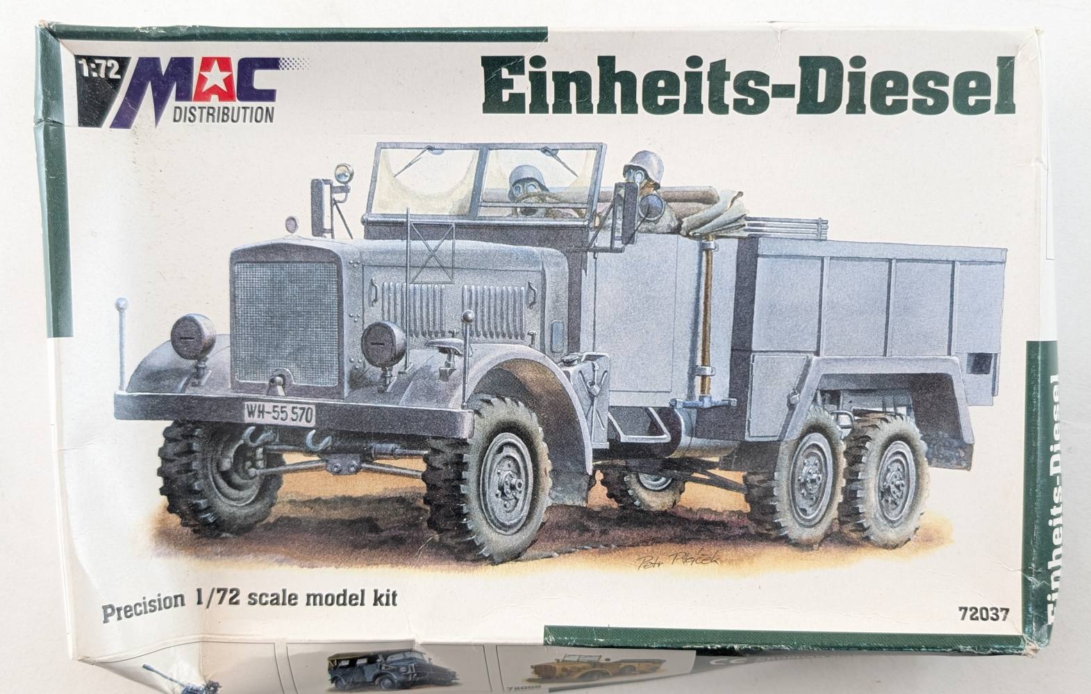 MAC DISTRIBUTION 72037 EINHEITS DIESEL Military Model Kits