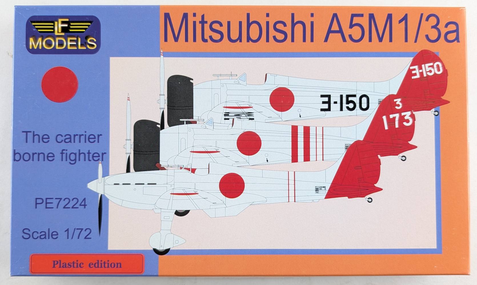 LF 7224 MITSUBISHI A5M1/3A Aircraft Model Kits