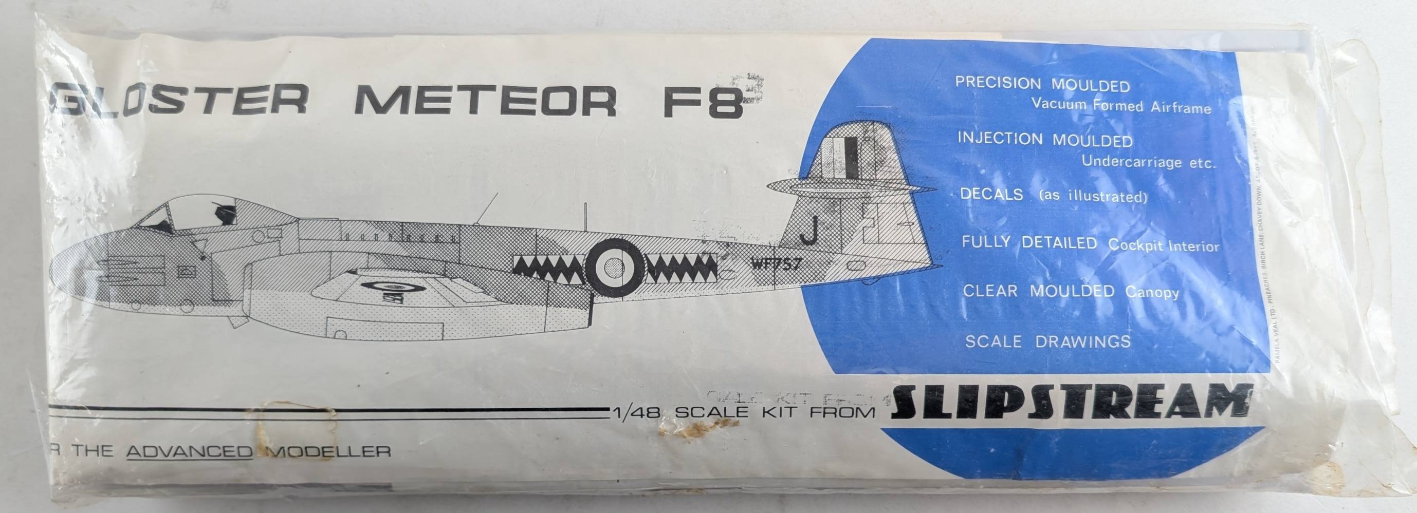 SLIPSTREAM GLOSTER METEOR F8 Aircraft Model Kits
