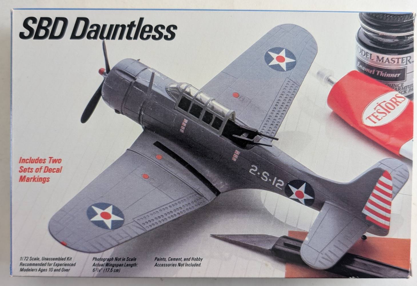 TESTORS 693 DOUGLAS SBD DAUNTLESS Aircraft Model Kits