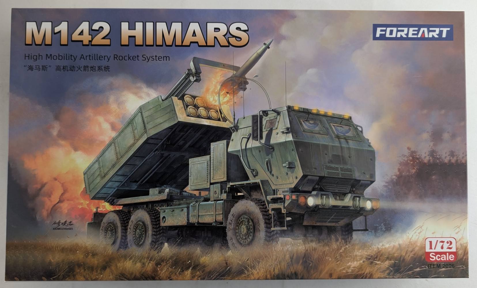 FOREART 2006 M142 HIMARS Military Model Kits