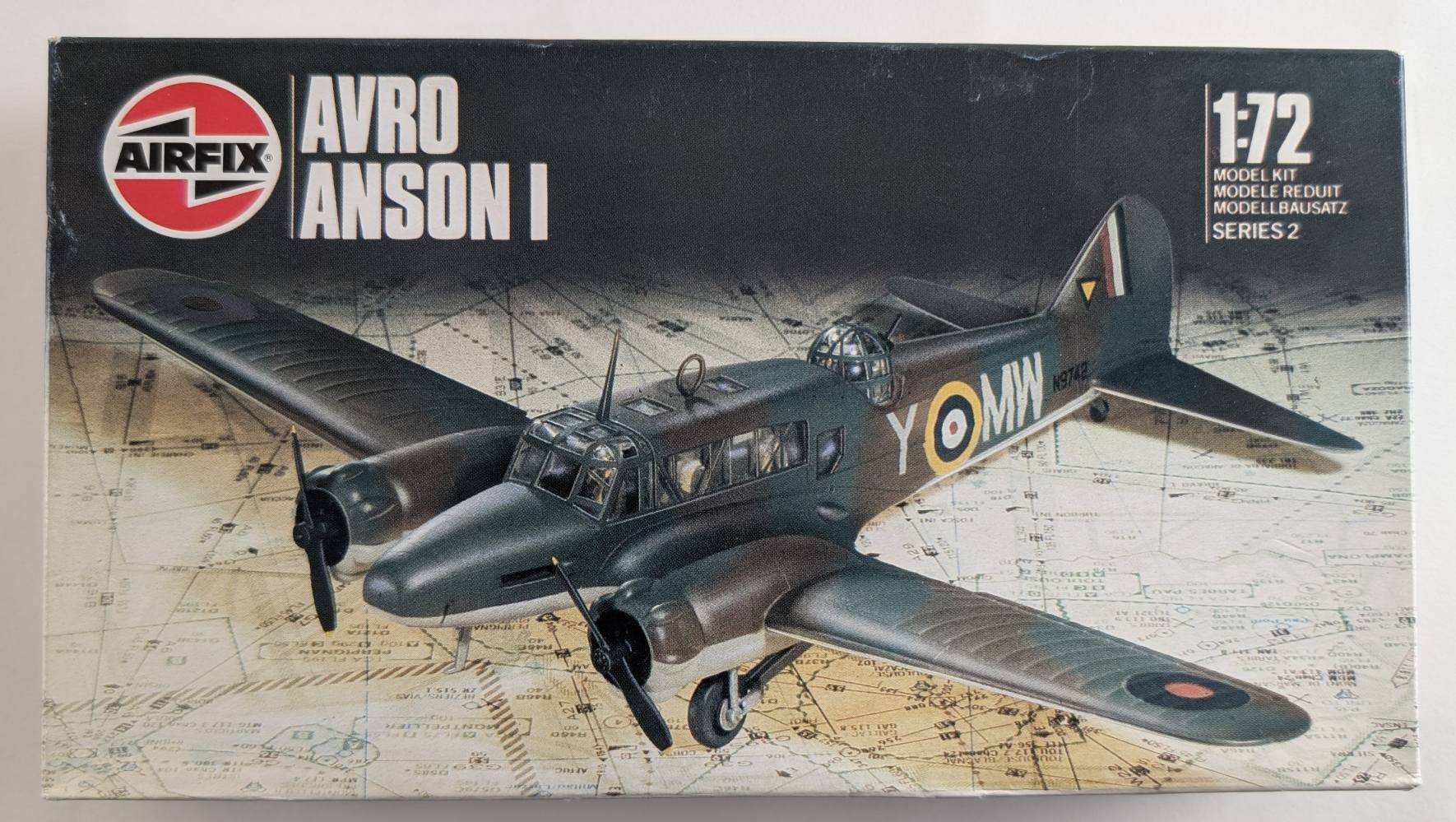 AIRFIX 02009 1987 AVRO ANSON I Aircraft Model Kits