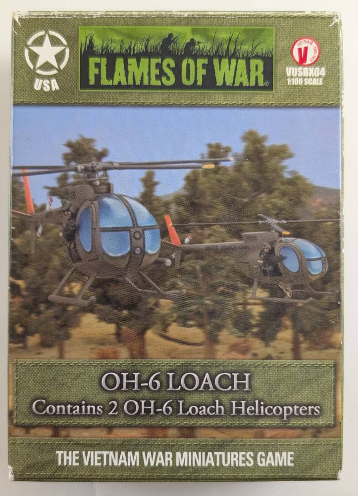 FLAMES OF WAR OH-6 LOACH Wargames Model Kits