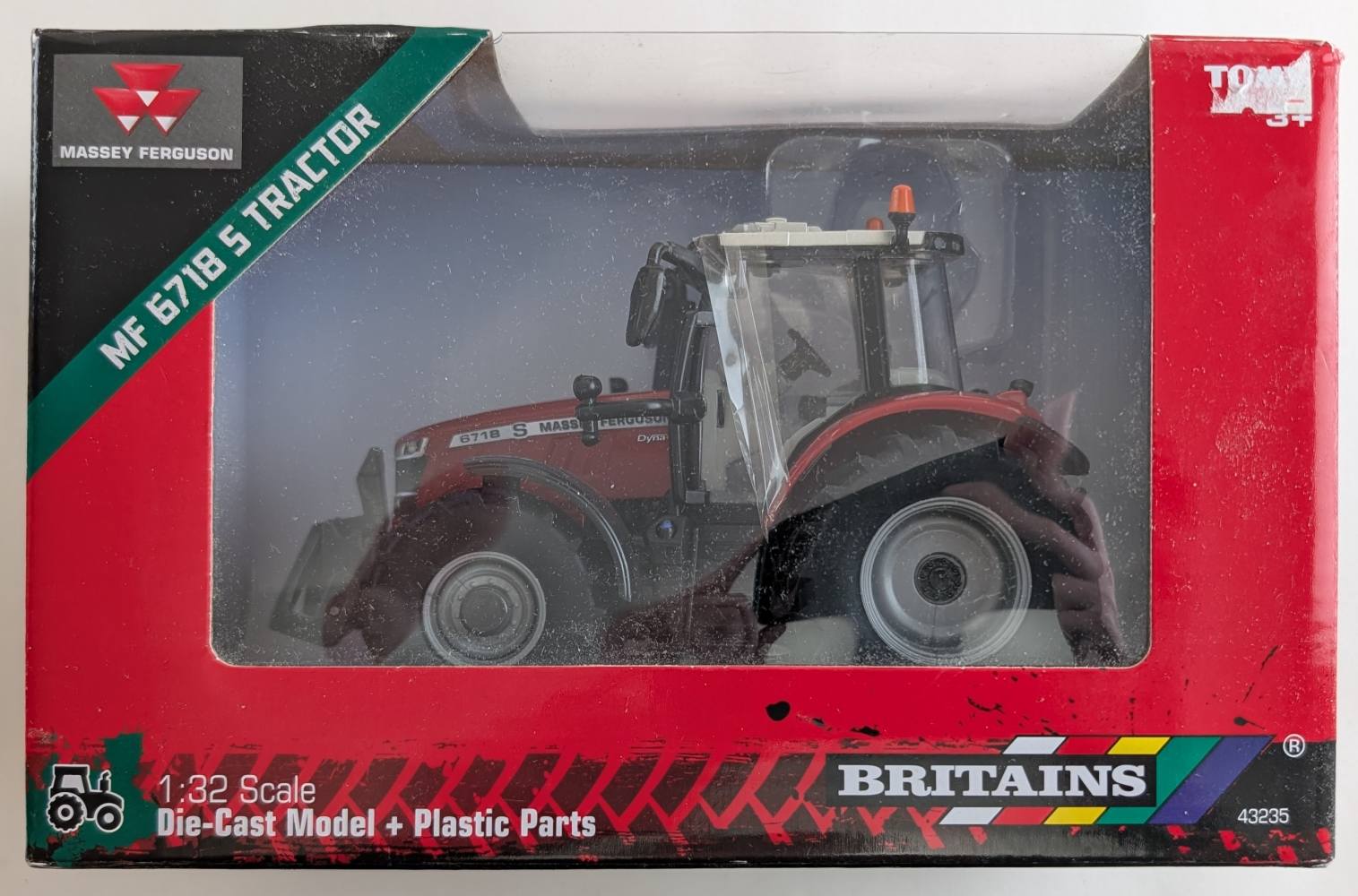 TOMY 43235 MF 6718 S TRACTOR Cars, Motorbikes & Trucks Model kits