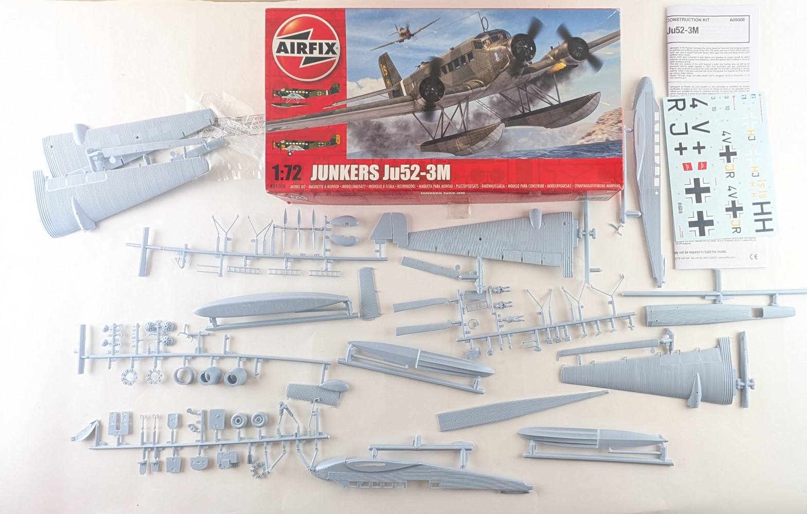 KINGKIT MODEL SCRAPYARD AIRFIX 05008 JUNKERS JU52-3M INCOMPLETE Salvage Yard