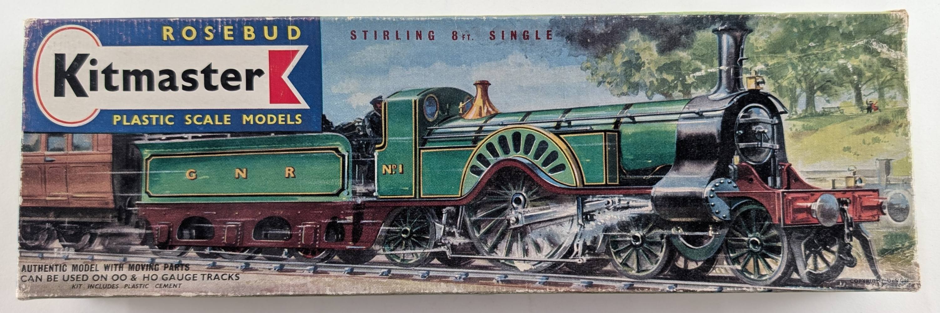 KITMASTER ROSEBUD NO.9 STIRLING 8FT SINGLE Railway Models Kits