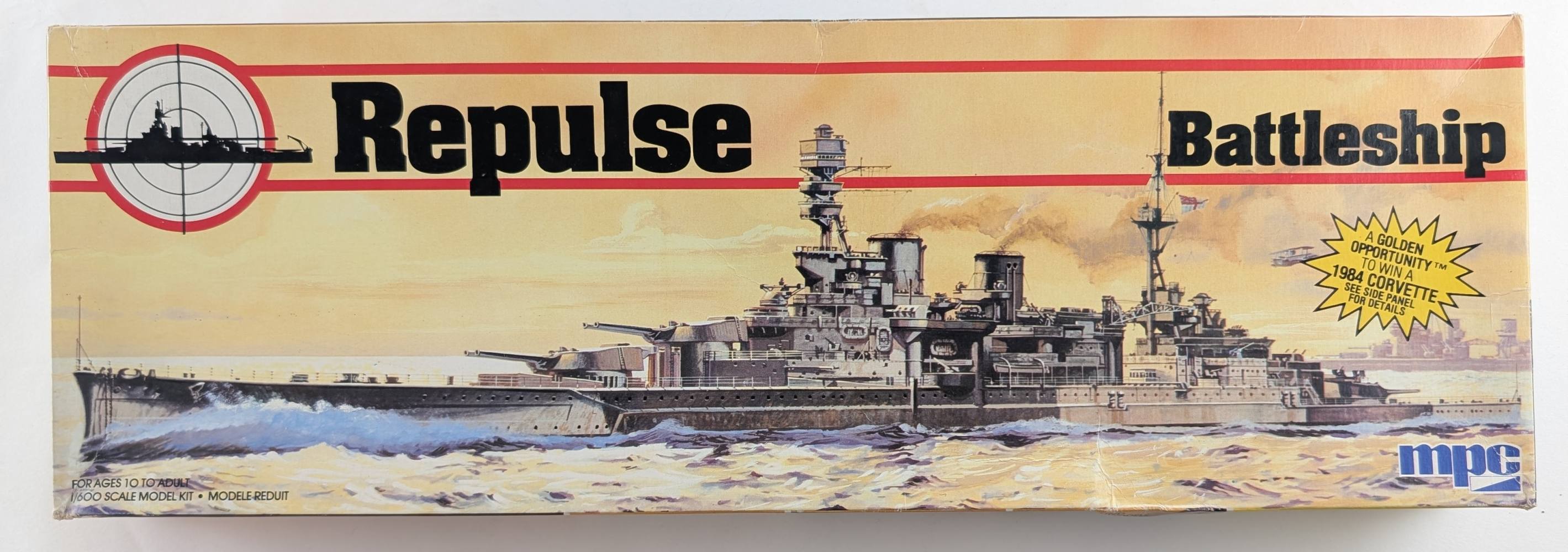 MPC 5253 REPULSE BATTLESHIP Model Ships Kits