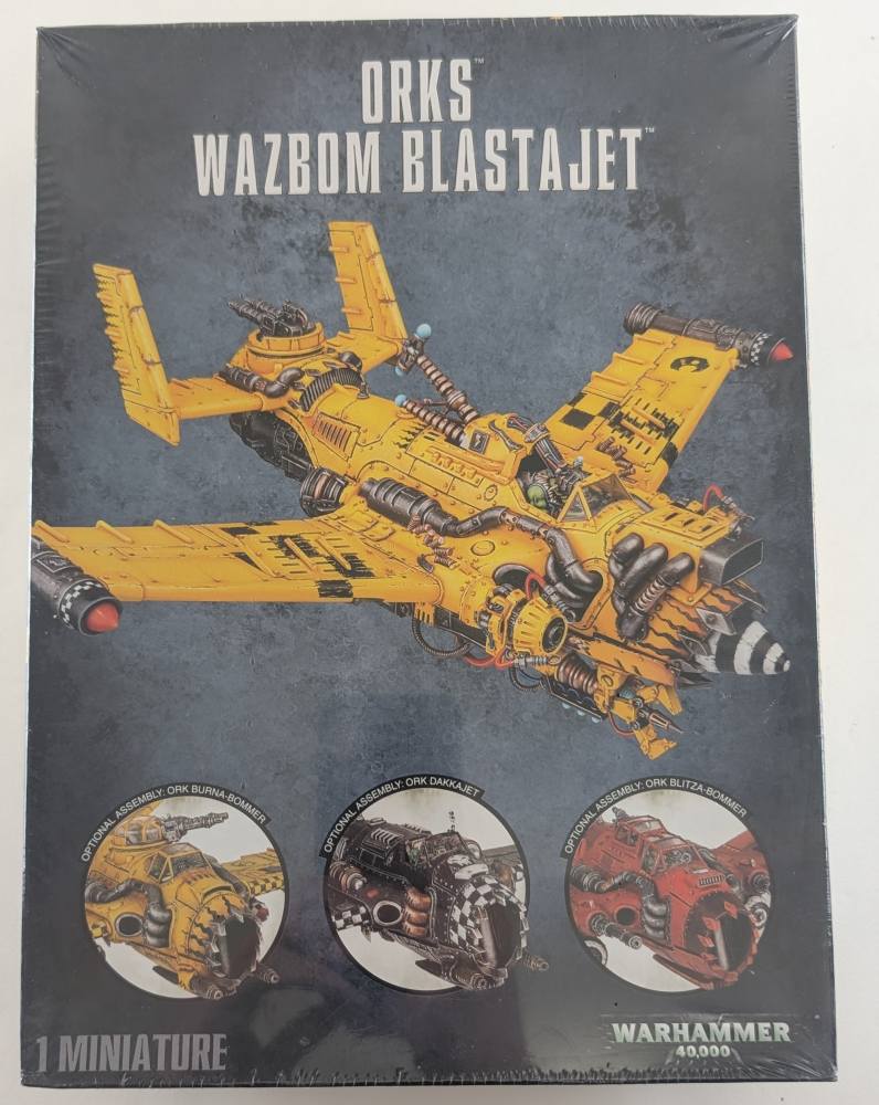 GAMES WORKSHOP WARHAMMER 40000 ORKS WAZBOM BLASTAJET Wargames Model Kits