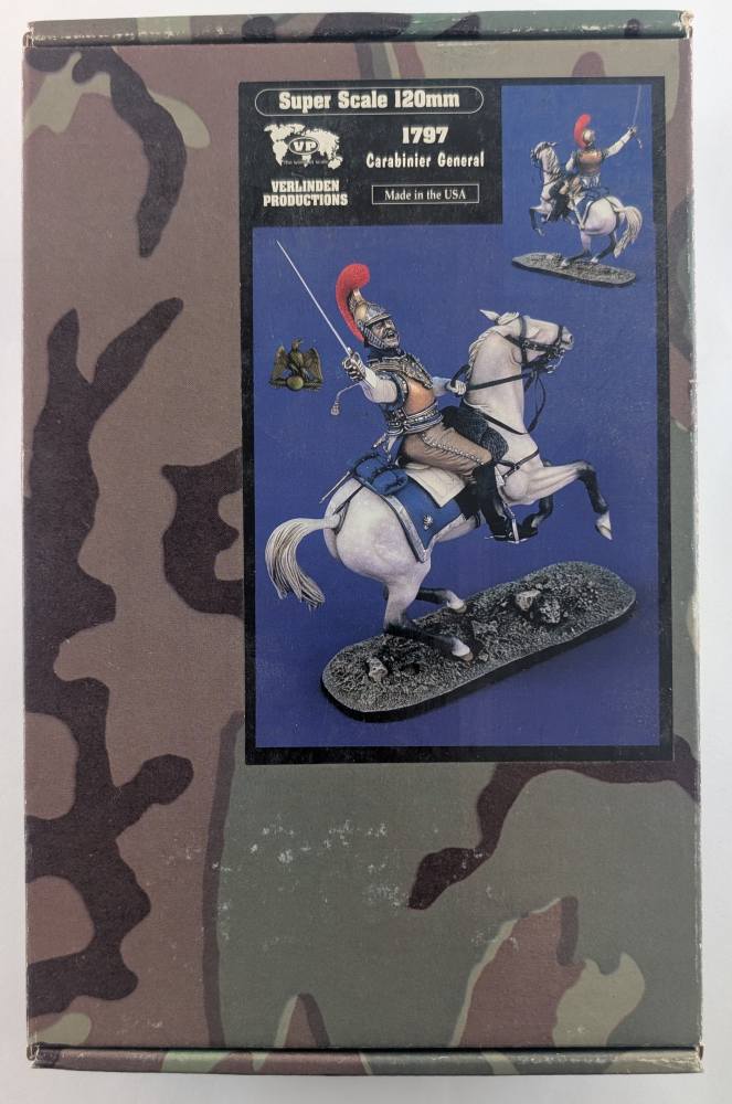 VERLINDEN PRODUCTIONS 1797 CARABINIER GENERAL Model Figures