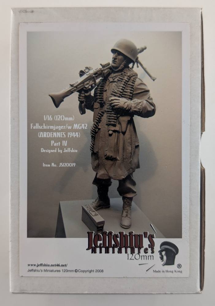 JEFFSHIU 120019 FALLSCHIRMJAGER /W MG42 ARDENNES 1944 Model Figures