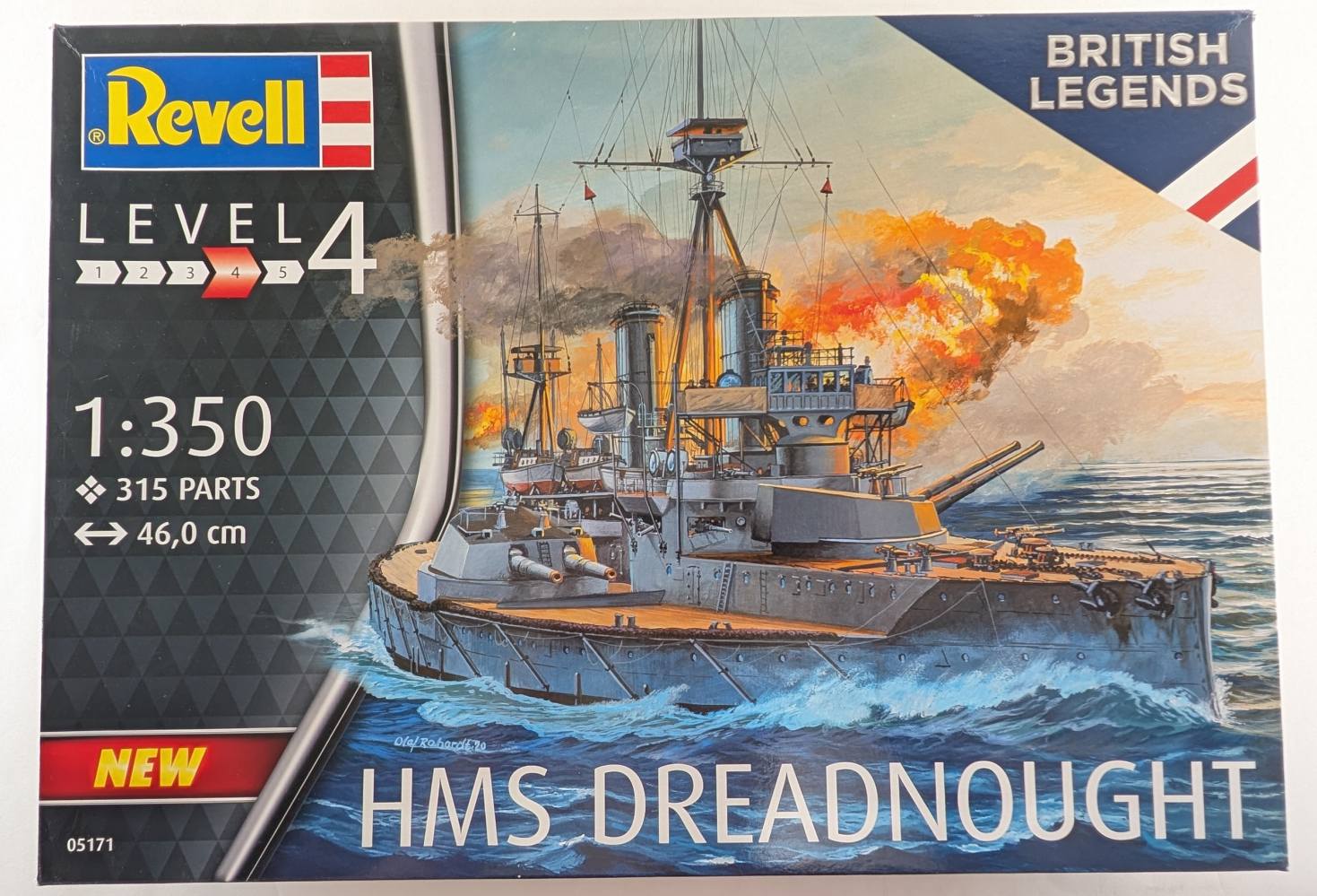 REVELL 05171 HMS DREADNOUGHT Model Ships Kits