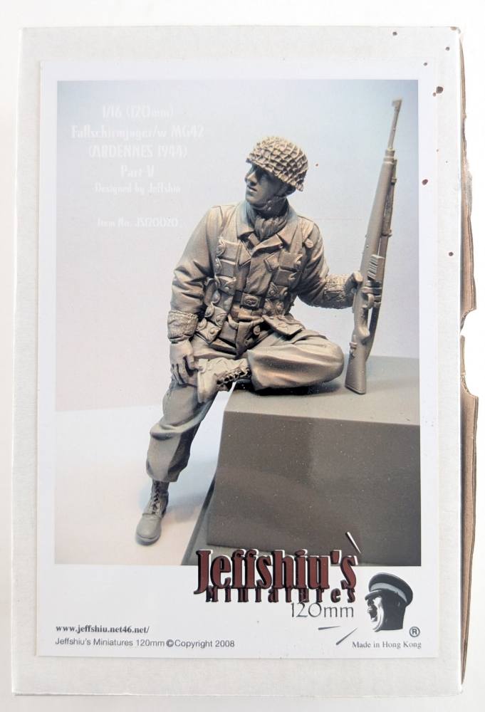 JEFFSHIU JS120020 FALLSCHIRMJAGER/W MG42 ARDENNES 1944 PART V Model Figures