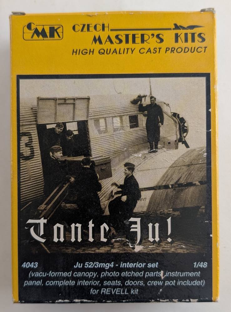 CMK 4043 JU 52/3MG4 INTERIOR SET Conversion Sets