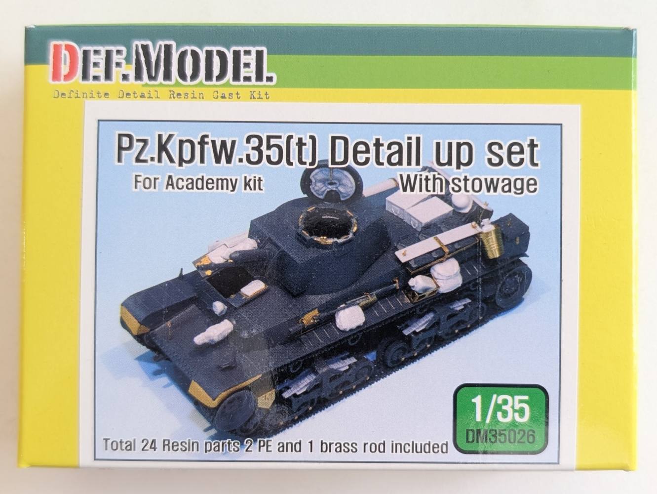 DEF MODEL 35026 PZ.KPFW.35T DETAIL SET Conversion Sets