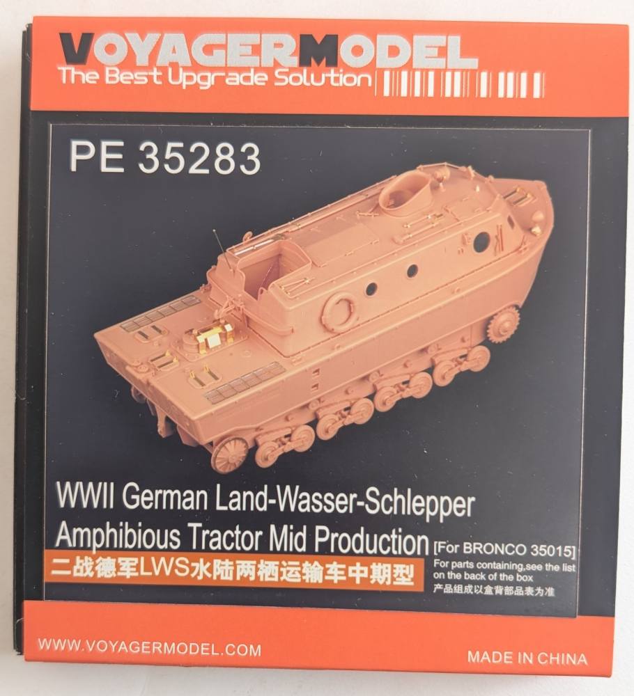 VOYAGER 35283 WWII GERMANLAND WASSER SCHLEPPER Conversion Sets