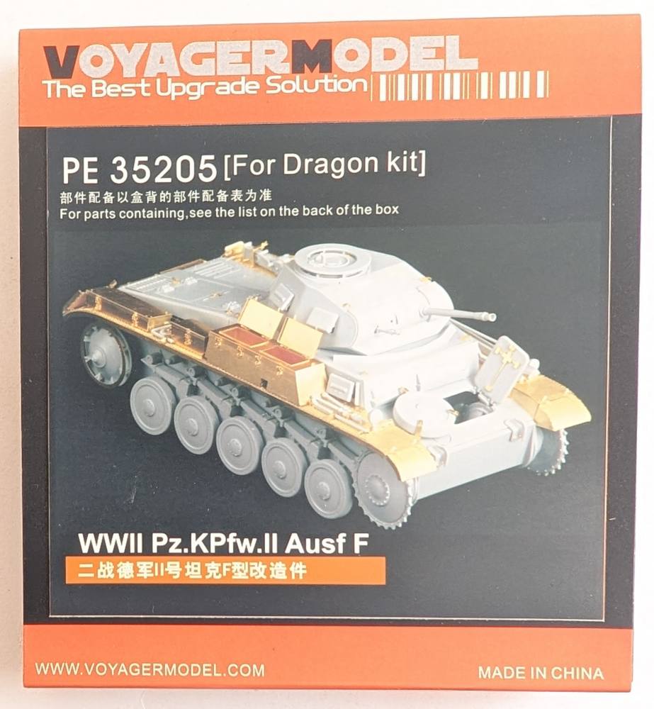 VOYAGER 35205 WWII PZ.KPFW.II AUSF Conversion Sets