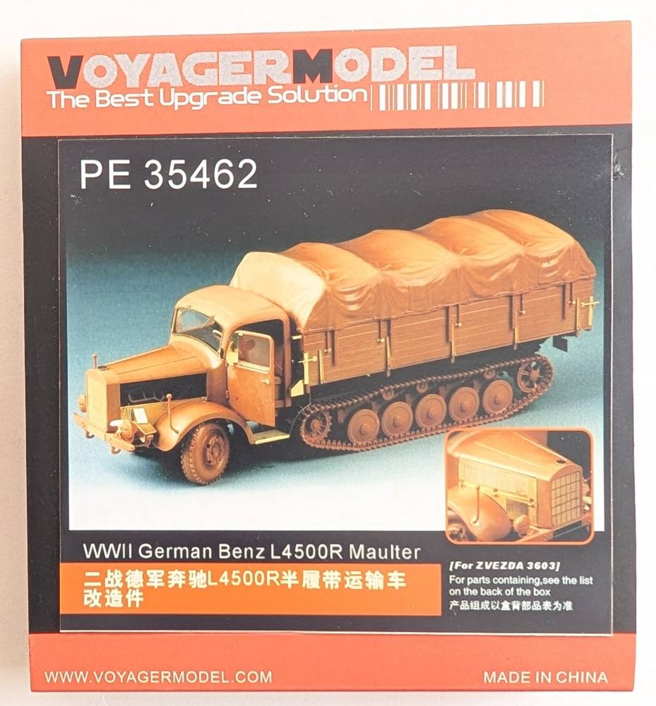 VOYAGER 35462 WWII GERMAN BENZ L4500R MAULTER Conversion Sets