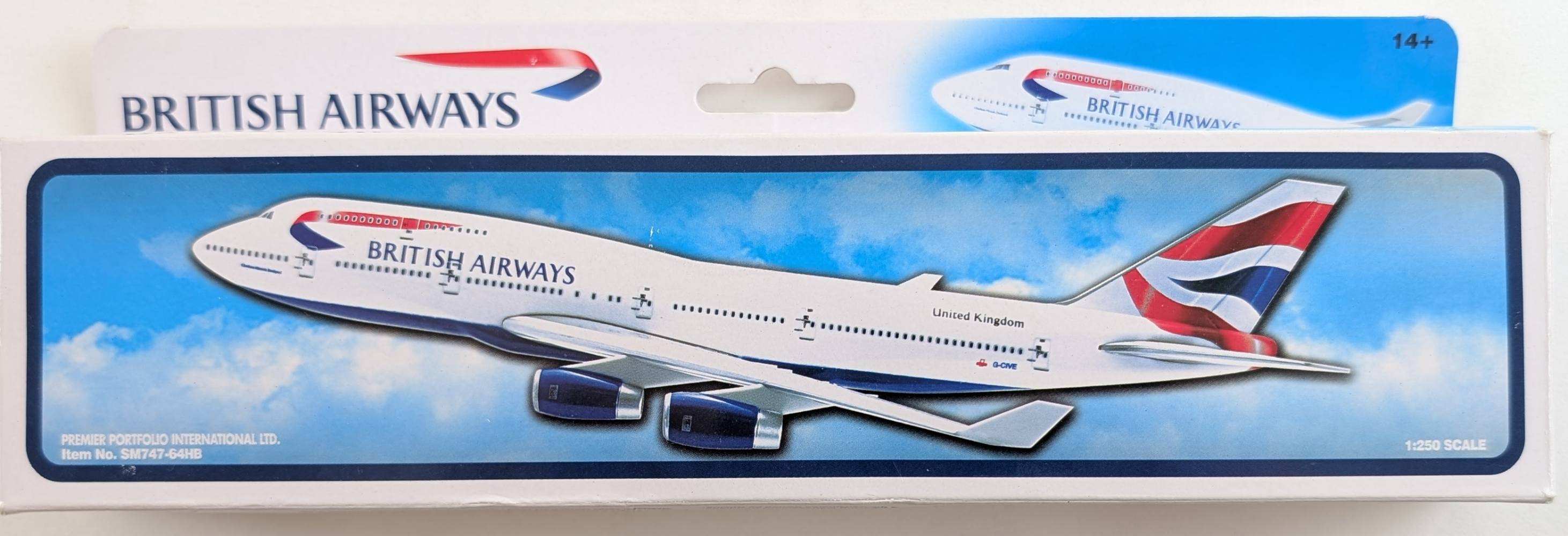 PREMIER PORTFOLIO BRITISH AIRWAYS BOEING 747-400 Airliners Model Kits