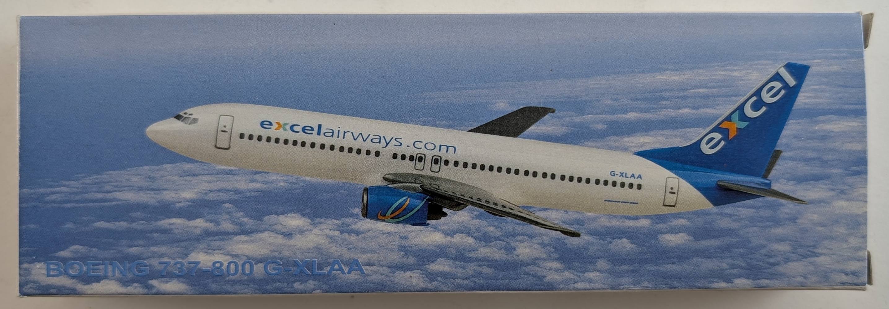 UNKNOWN MAKE EXCELAIRWAYS.COM BOEING 737-800 G-XLAA Airliners Model Kits