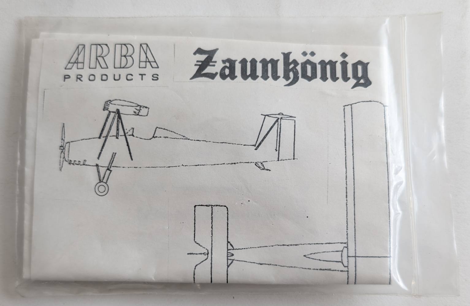 ARBA ZAUNKONIG Aircraft Model Kits