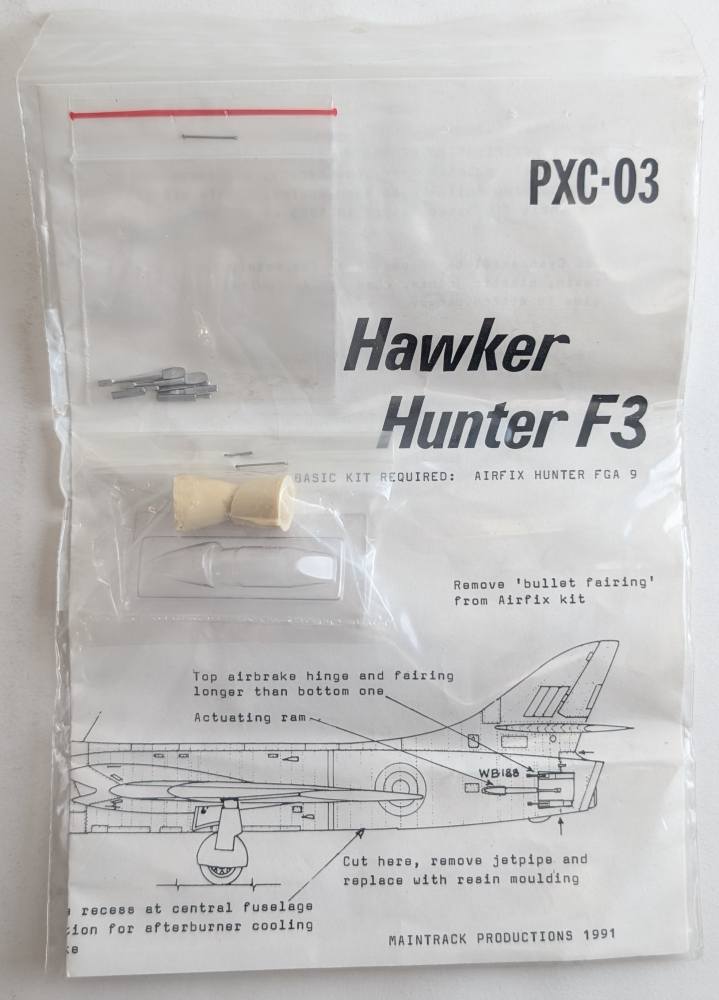 PROJECT X PXC-03 HAWKER HUNTER F3 Conversion Sets