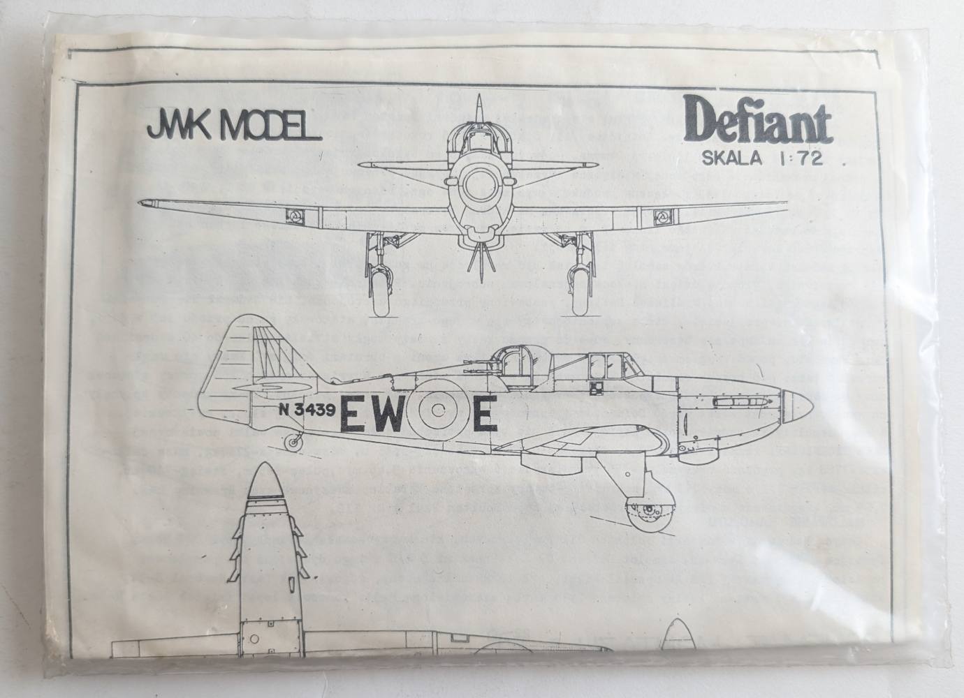 JWK MODEL DEFIANT Vacforms