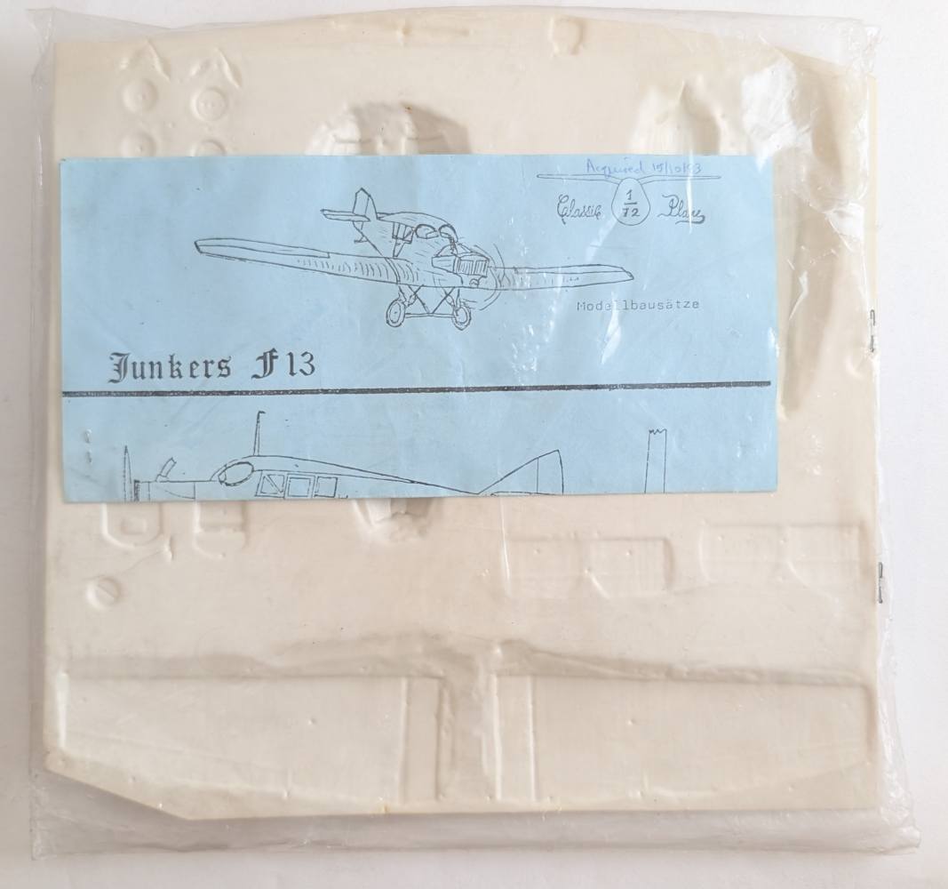 CLASSIC PLANE JUNEKRS F13 Vacforms