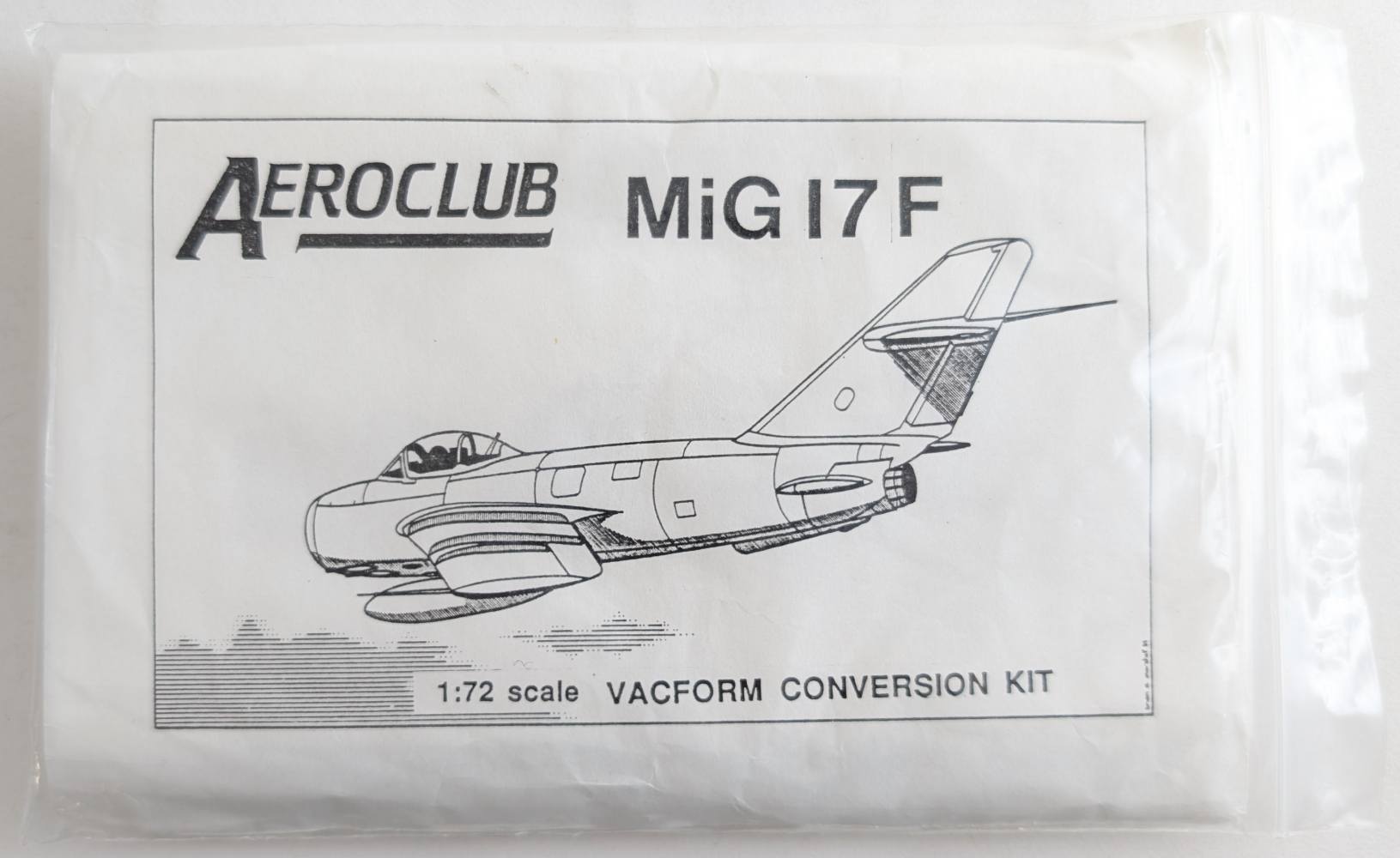 AEROCLUB MIG 17 F Vacforms