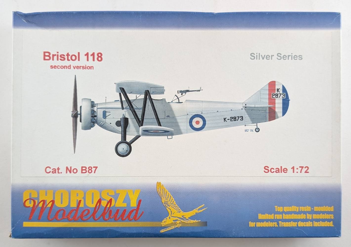 CHOROSZY B87 BRISTOL 118 Aircraft Model Kits